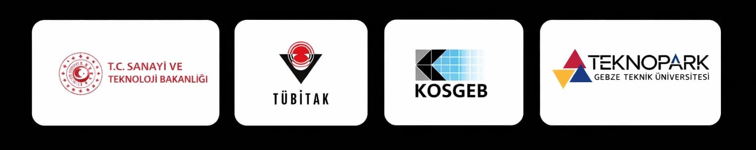 T.C. Sanayi ve Teknoloji Bakanlığı, TÜBİTAK, KOSGEB, Teknopark Gebze Teknik Üniversitesi